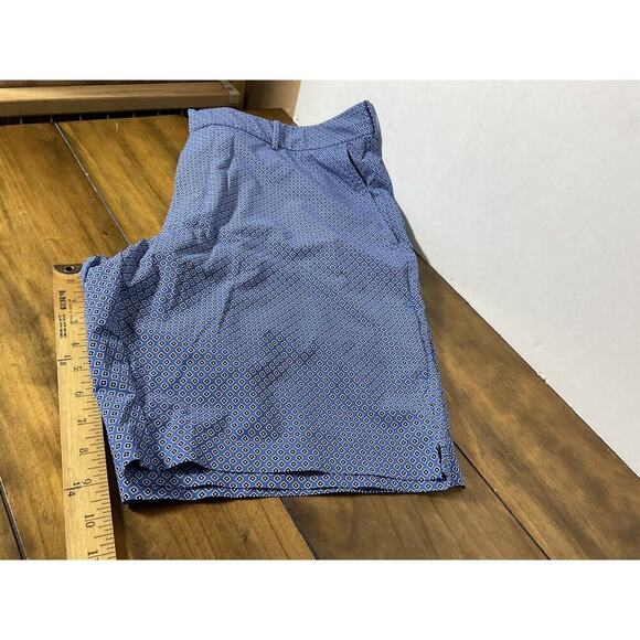 POLO RALPH LAUREN GOLF HYBRID SHORT 9" LINER BLUE AOP SIZE 40 - Picture 13 of 13